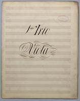 1stes Trio - Parts: Viola,