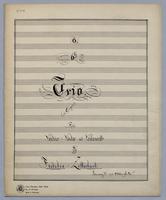 6tes Trio - Parts: Violin,