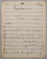 Wiegenlieder # 7 - Score,