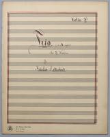 Trio for 3 Violins - Parts: Violin 3,