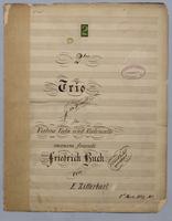 2stes Trio - Parts: Violino,
