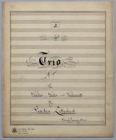 3tes Trio - Parts: Violin,
