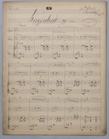 Wiegenlieder # 9 - Score,