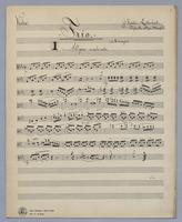 Trio : [no.] 11 - Parts: Viola,