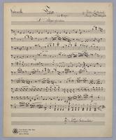 6tes Trio - Parts: Violoncello,