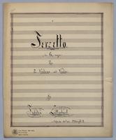 Terzetto [no.] 1 - Parts: Violin,