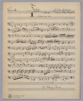 Trio : [no.] 12 - Parts: Violoncello,