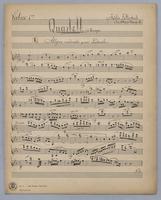 Quartett for 2 Violins, Viola and Piano - Parts: Violin 1,