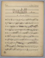 Quartett for 2 Violins, Viola and Piano - Parts: Viola,