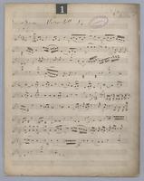 Quartett : No. 1 - Parts: Violino Secondo,