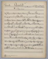 Quartett : [no.] 25 - Parts: Violoncello,