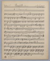 Quartett for 2 Violins, Viola and Piano - Parts: Violin 2,