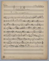 Quartett for 2 Violins, Viola and Piano - Parts: Viola,