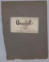 Quartett for 4 Violins in D Minor - Score,