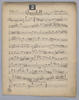 Quartett : [no.] 2 - Parts: Violin 1,