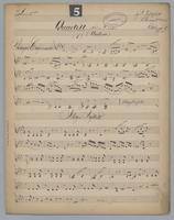 Quartett : No. 5 - Parts: Violine 2,