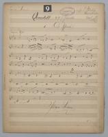Quartett : no. 9 - Parts: Violine 2,