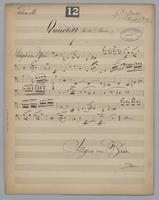 Quartett : No. 12 - Violoncello,