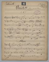 Quartett : No. 4 - Parts: Violoncello,