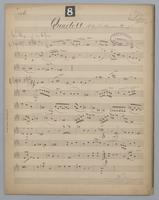 Quartett : No.8 - Parts: Viola,
