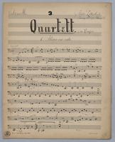 Quartett : [no.] 3 - Parts: Violoncello,