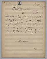 Quartett : No. 11 - Parts: Violin 2,