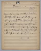 Quartett : No. 12 - Parts: Violine Primo,