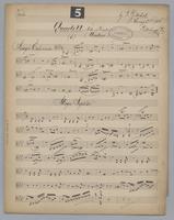 Quartett : No. 5 - Parts: Viola,