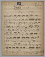 Quartett : No. 14 - Parts: Violin 2,