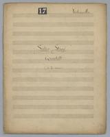Suter-Stroyd Quartett - Parts: Violoncello,