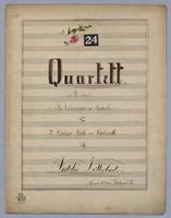 Quartett : [no.] 24 - Parts: Violin 1,
