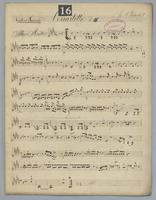Quartetto : No. 16 - Parts: Violino Secondo,
