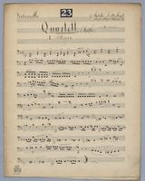Quartett : [no.] 23 - Parts: Violoncello,
