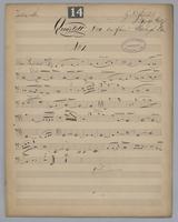 Quartett : No. 14 - Parts: Violoncello,