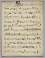 Quartetto : No. 16 - Parts: Violino Primo,