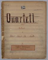 Quartett : [no.] 26 - Parts: Violin 1
