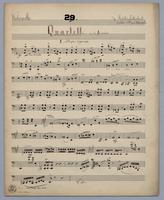 Quartett : [no.] 29 - Parts: Violoncello,