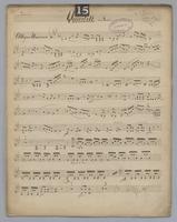 Quartett : [no.] 15 - Parts: Violin 2,