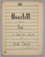 Quartett : [no.] 23 - Parts: Violin 1,