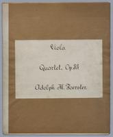 Quartett : op. 33 - Parts: Viola