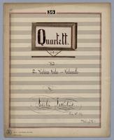 Quartett : [no.] 20 - Parts: Violin 1,