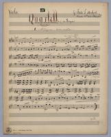 Quartett : [no.] 31 - Parts: Viola,