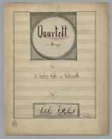 Quartett : [no.] 38 - Parts: Violin 1,