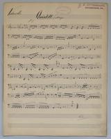 Quintett : [no.] 1 - Parts: Violoncello