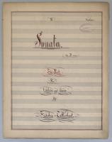 Sonata : [no.] 5 - Parts: Violin,