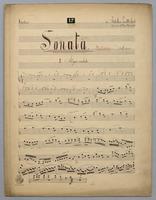 Sonata No. 17 - Parts: Violin,