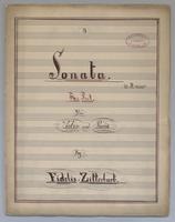Sonata : [no.] 5 - Score,