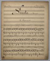 Sonata No. 12 - Score,