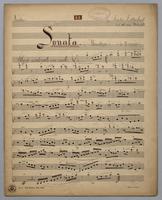 Sonata : [no.] 11 - Violin,