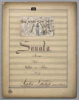 Sonata : [no.] 16 - Score,